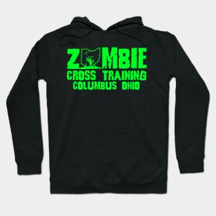 Zombie Cross Training Columbus Ohio Green Hoodie